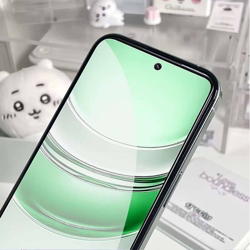 3er-Set gehärtetes Schutzglas für Realme C71 4G, Realme C75 und Realme C71 75 5G, transparent, mit Fingerabdruck-Entsperrung und Explosionsschutz - Bild 4
