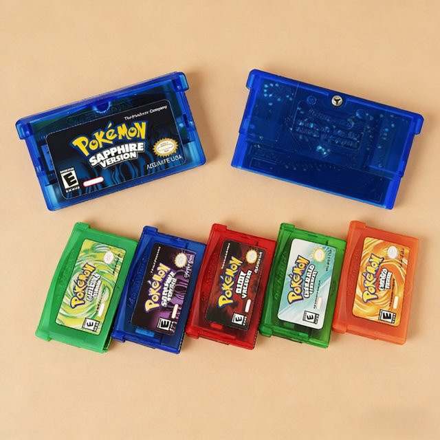 Bandai GBA Videospiel-Kassette Serie A Set mit Glanzeffekt in Multicolour für 32-Bit Game Boy Advance Konsolen - Bild 1