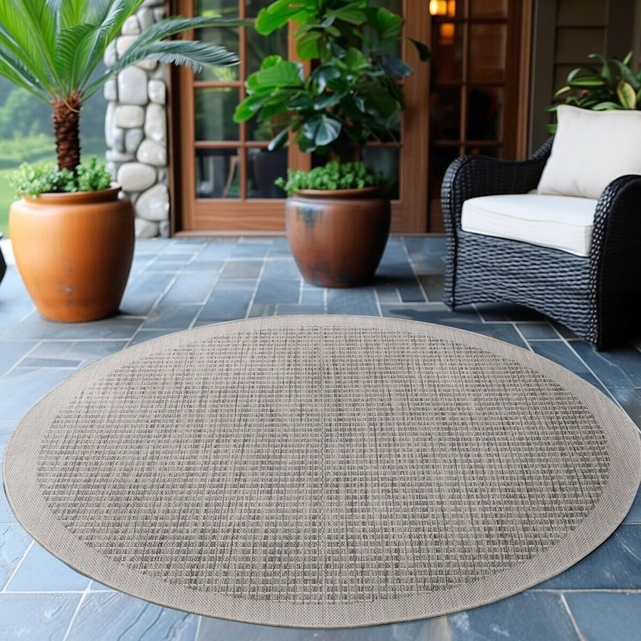 Ayyildiz Teppich GIZA modern grau aus Polypropylen Breite: 200 cm - Bild 2