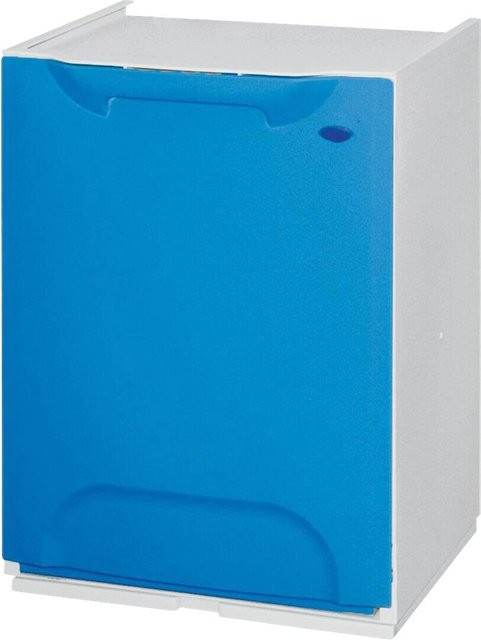 Eco-Logico Mülltrenner Blau B/H/L: 29 x 47 x 34 cm - Bild 1