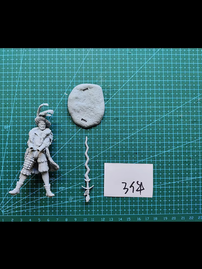KIMERA Ancient Soldier Winter Fantasy, Miniaturmodellbausatz, 1/24, unbemalt - Bild 2