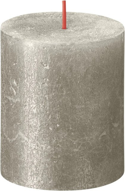 Bolsius Rustik-Kerze Shimmer Champagner Höhe: 8,0 cm, Durchmesser: 6,8 cm - Bild 1