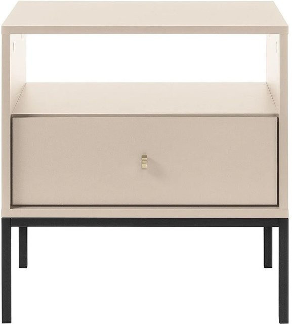 Nachttisch Bogdan von Vente-unique in Beige, Breite: 54 cm - Bild 1