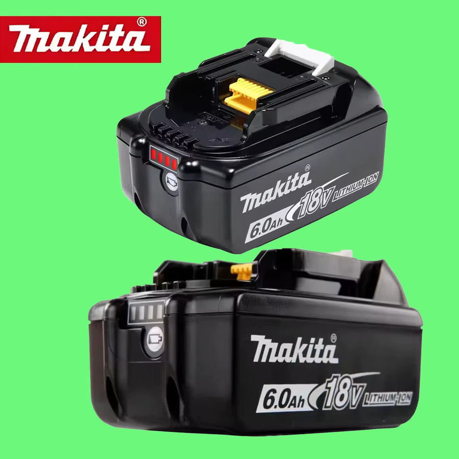 Makita BL1860 Akku 18V 6Ah Lithium-Ionen Akku in Schwarz für LXT 400 Serie - Bild 8