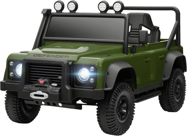 AIYAPLAY Land Rover Defender 110 SVX Kinder-Elektroauto Grün 37-60 Monate - Bild 1