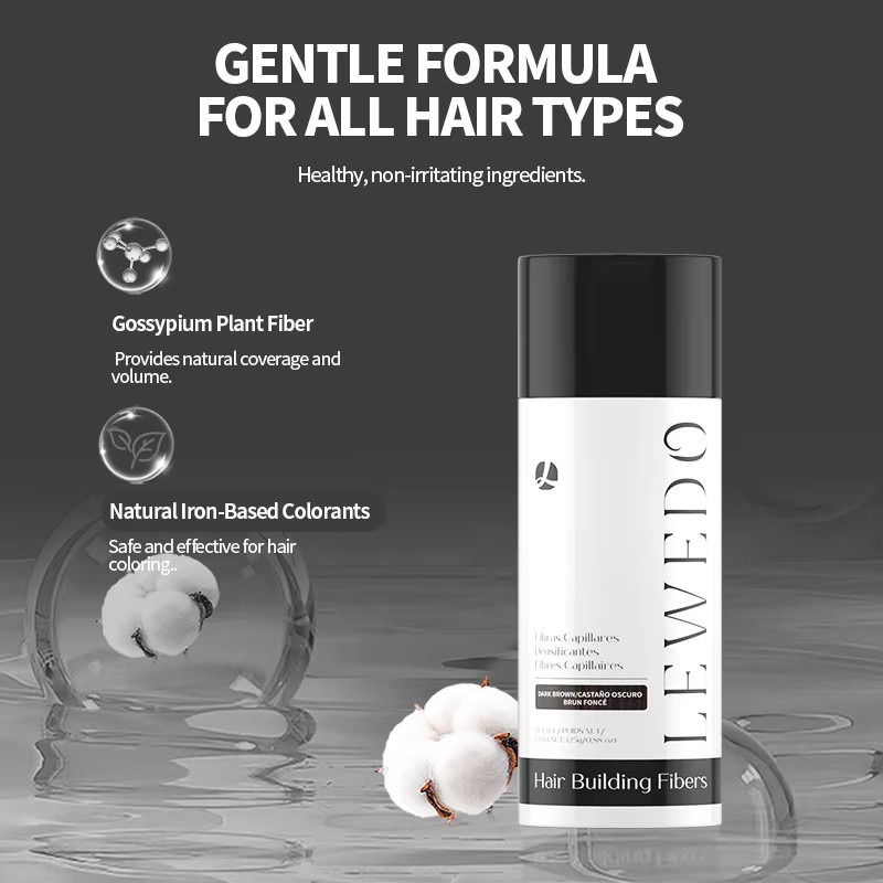 LEWEDO Keratin Haarfaser-Puder, Unisex, für ausdünnendes Haar - Bild 3