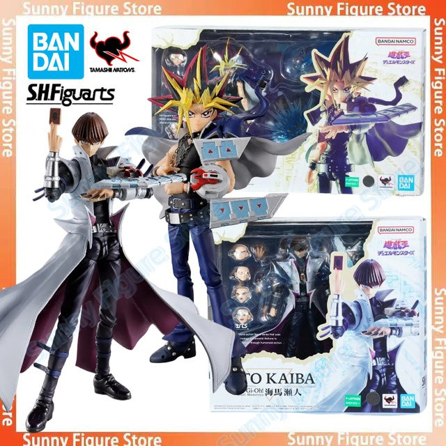 Bandai Yu-Gi-Oh! Seto Kaiba Yami Yugi Duel Monsters Anime Actionfigur, ab 18 Jahren - Bild 1