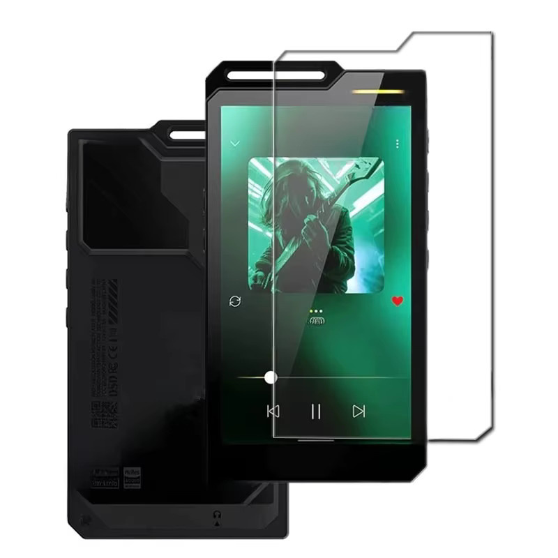 HiBy R4 Displayschutzfolie aus gehärtetem Glas 9H HD, transparent, 2-4 Stück - Bild 5