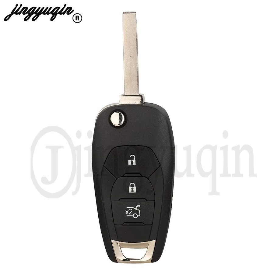 Jingyuqin Auto Fernbedienung Flip Key mit 4a Chip und 433MHz FSK für Chevrolet Cruze 2019, Cavalier, Trax, Sonic und Spark - Bild 2