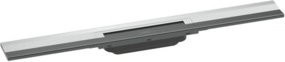 Hansgrohe RainDrain Flex Duschrinne aus Edelstahl in Silber, Breite: 70 cm, Wandmontage mit Geruchsverschluss - Bild 1