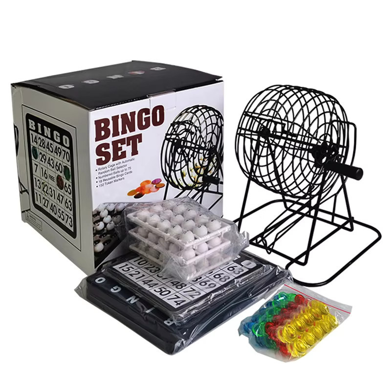 CatXaa Deluxe Bingo Set, Partyspiel, Schwarz - Bild 4