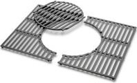 Weber Gourmet BBQ System Grillrost-Einsatz aus Gusseisen für Spirit 300-Serie, Breite: 44,45 cm, grau - Bild 1