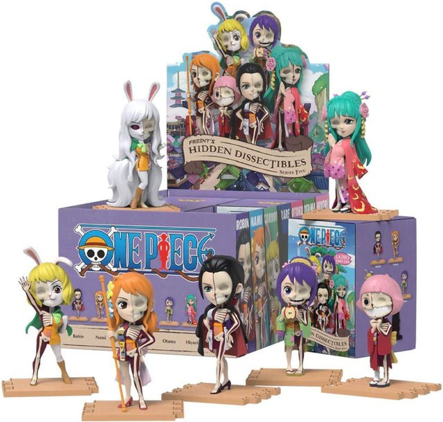 Mighty Jaxx One Piece Ladies Edition Freeny's Hidden Dissectibles Sammelfiguren Serie 5 - Bild 1