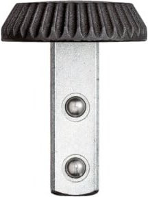 Gedore Verbindungsvierkant 1/2 Zoll mit Knopf aus Chrom-Vanadium in Silber - Bild 1