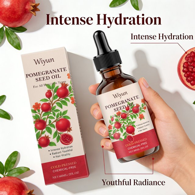 WIYUN Granatapfelkernöl, 60 ml, Unisex - Bild 1
