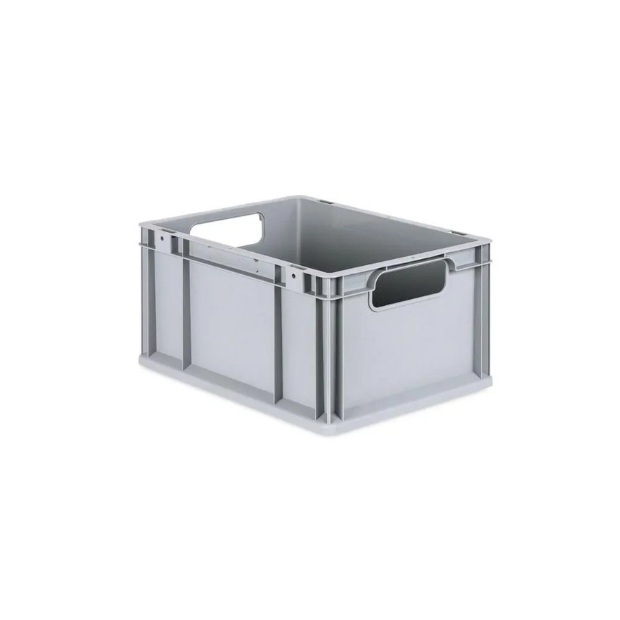PROREGAL Eurobox Nextgen Economy Transportbox mit Griffen, Grau, H x B x T: 22 x 30 x 40 cm, 20 Liter - Bild 2