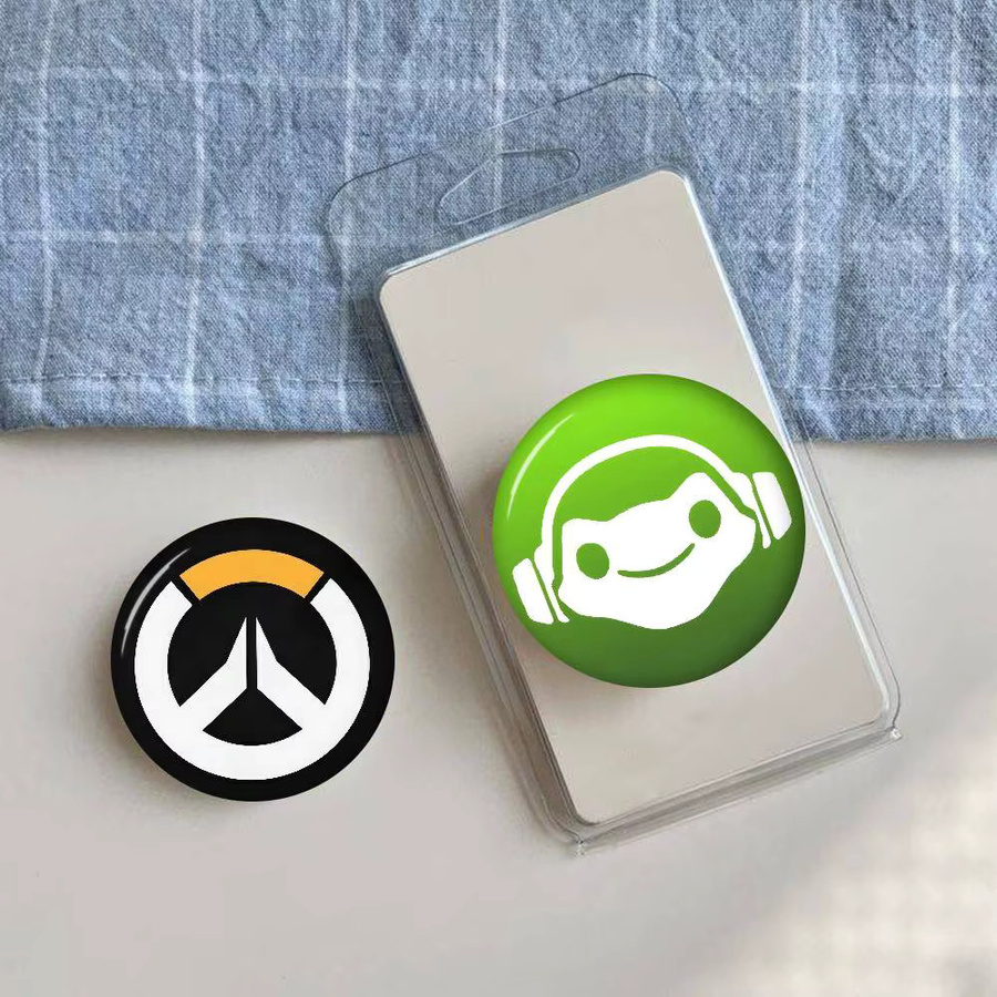 Kayou Brosche, Overwatch Anime Button Pin, Unisex - Bild 2