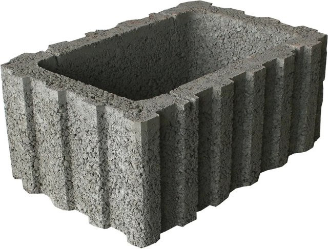EHL Pflanzstein in Grau B/T/H: 60 x 40 x 25 cm - Bild 1