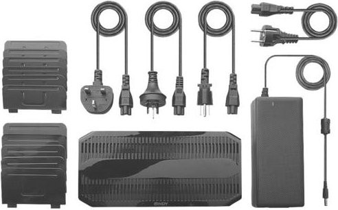 Lindy USB-Ladestation mit 120 Watt und 10 Anschlüssen (2 x USB-C und 8 x USB-A) in Schwarz - Bild 2