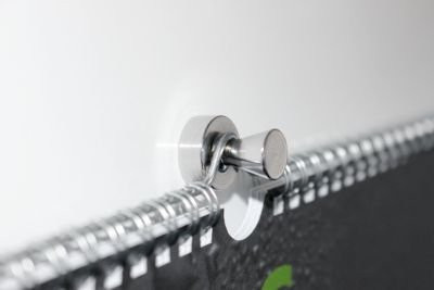 MAUL Kegel-Kraft-Magnete in Silber, 2 Stück, Durchmesser: 32 mm, Höhe: 33 mm - Bild 1