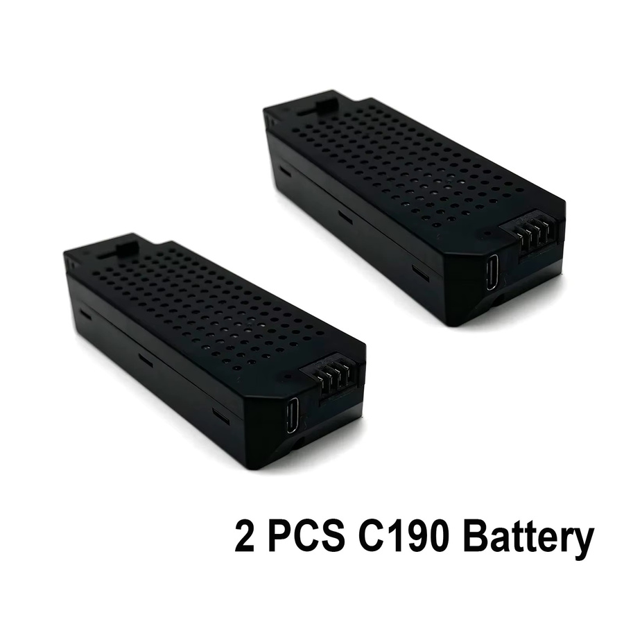 RC ERA LiPo-Akku 7,4 V 1200 mAh in Schwarz für C190 H145 RC-Hubschrauber - Bild 3
