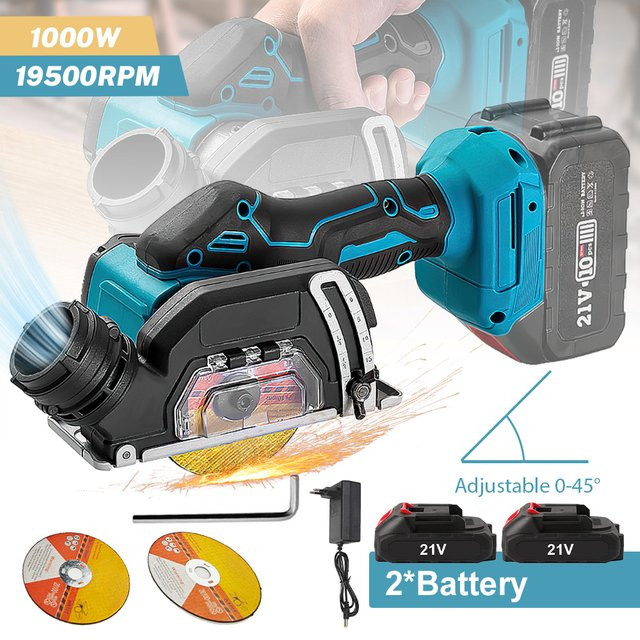 Makita LXT Bürstenlose Akku-Kreissäge in Blau für Holz, Metall und Keramikfliesen - Bild 1