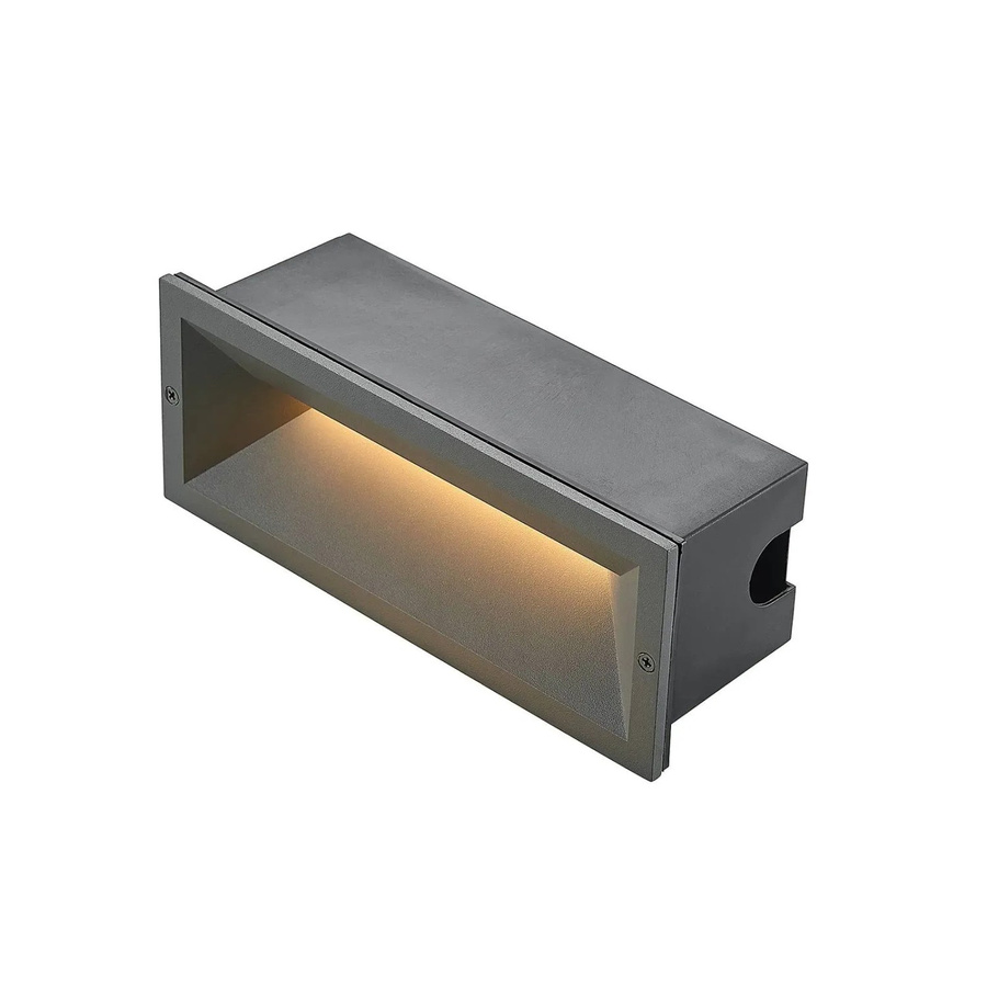 Lucande LED Außenwandleuchte Jaano Modern Schwarz aus Aluminium - Bild 2