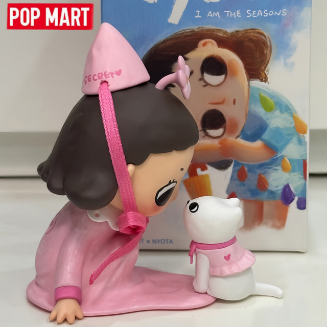 POP MART Nyota I AM THE SEASONS Serie Blind Box mit multicolor Anime-Figuren als Desktop-Deko-Modell - Bild 1