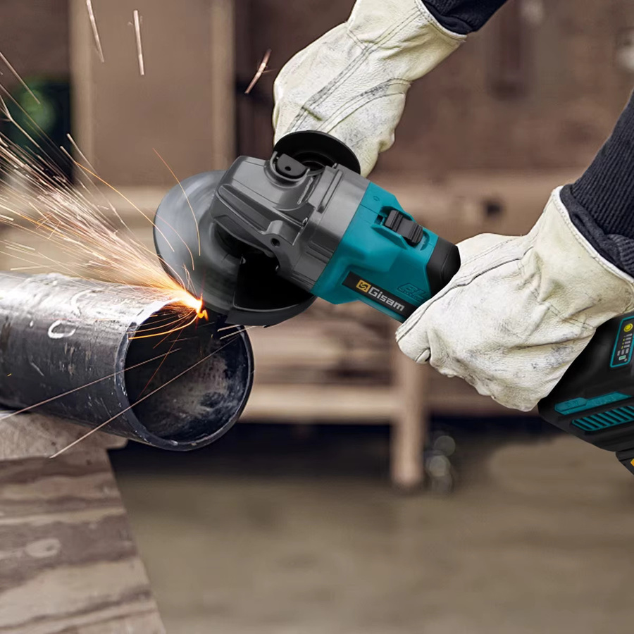 Gisam Bürstenloser Winkelschleifer 125 mm M14 mit 7 Gängen für Makita 18 V Akkus - Bild 6
