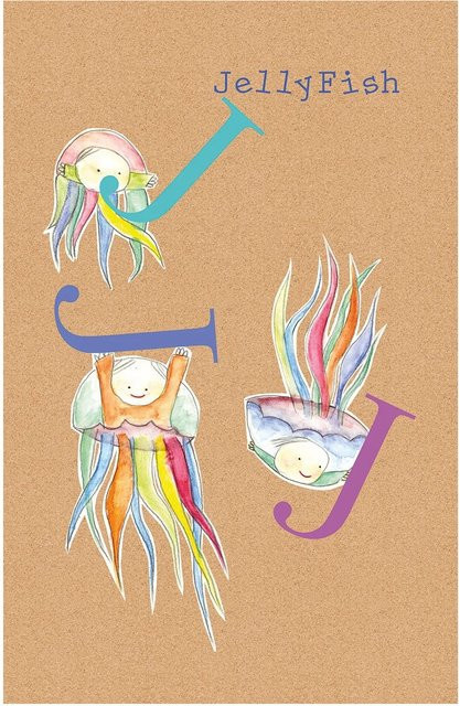 Komar Wandbild ABC Animal Poster für Kinder, Mehrfarbig, Breite: 50 cm, Höhe: 70 cm - Bild 1