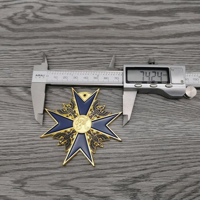Deutsche Schwarzadler-Medaille Kopie, Abzeichen - Bild 1