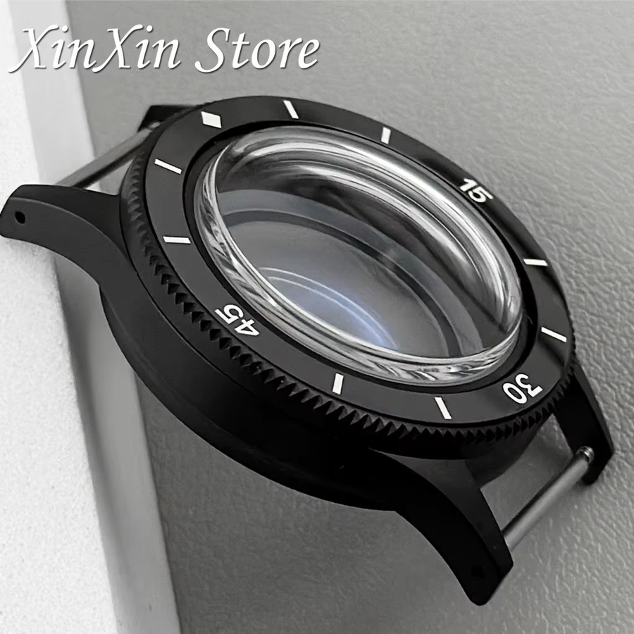 XINGHAN Uhrengehäuse Titan, Schwarz, 40 mm, Unisex - Bild 3