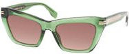 Marc Jacobs MJ 1112/S Sonnenbrille Cat Eye, Vollrand, Kunststoff, Damen, green brown - Bild 1