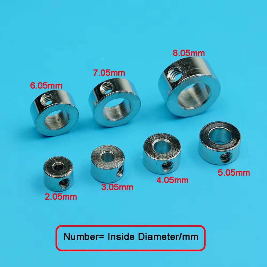 SKYAREA Metall Rad Lock Kragen Welle Achse Buchse Fahrwerk Stopper, 10-teiliges Set - Bild 2