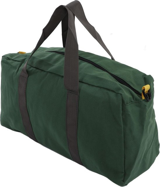 Wasserdichte Handwerkzeugtasche aus Canvas in Grün mit großer Kapazität und Weitmaul-Öffnung für Elektriker und Maler - Bild 1