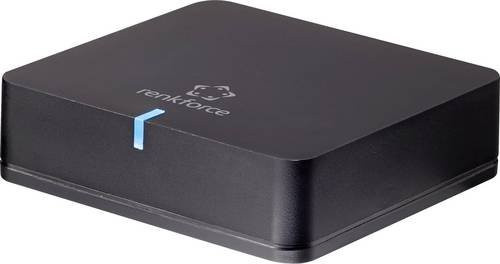 Renkforce Bluetooth Musik-Empfänger mit aptX-Technologie und Bluetooth 5.0 in Schwarz mit optischem Anschluss und 3,5 mm Klinke - Bild 1