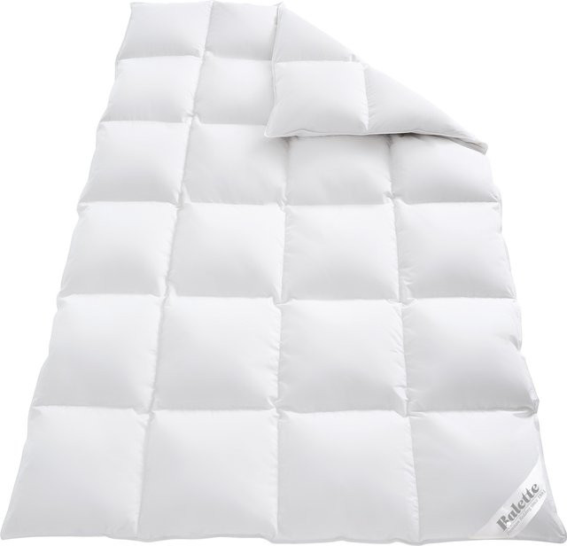 BALETTE Premium Daunen-Kassettenbettdecke Elegance in Weiß, warm, B/B: 200 x 220 cm - Bild 1