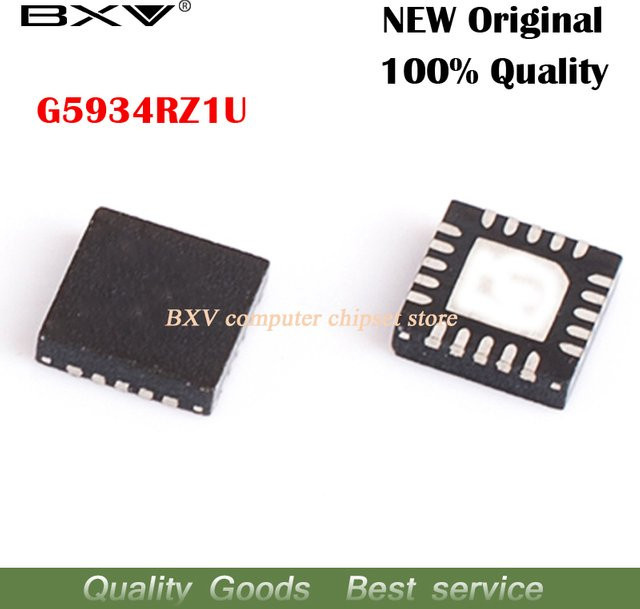4 Stück G5934RZ1U G5934 QFN-20 Original Bauteile in Schwarz - Bild 1