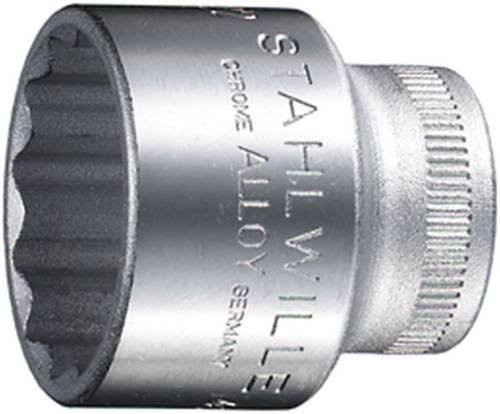 Stahlwille Doppelsechskant Steckschlüsseleinsatz 15/16 Zoll 3/8 Zoll 10 mm in Silber - Bild 1
