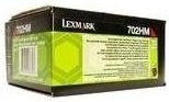 Lexmark Original Tonerkassette 702HM Magenta für Laserdrucker, Kapazität: 3.000 Seiten (70C2HM0) - Bild 1