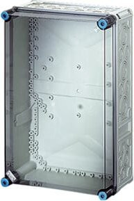 Hensel Verteilergehäuse Wandmontage Transparent Kunststoff B: 27,5 cm, H: 42,5 cm, T: 14,6 cm - Bild 1