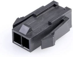 Molex Buchsengehäuse-Kabel in Schwarz mit 2 Polzahl und 3mm Rastermaß - Bild 1