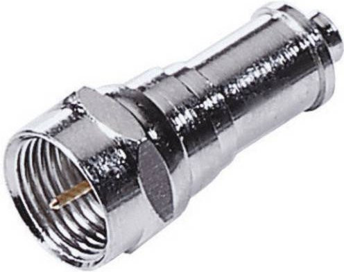 Renkforce Abschlusswiderstand für F-Stecker in Silber - Bild 1