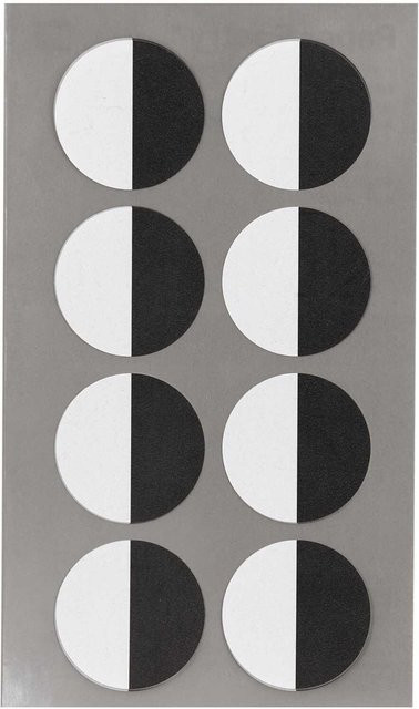 Rico Design Paper Poetry Sticker Augen rechts, 4 Blatt, Breite: 2,5 cm - Bild 1