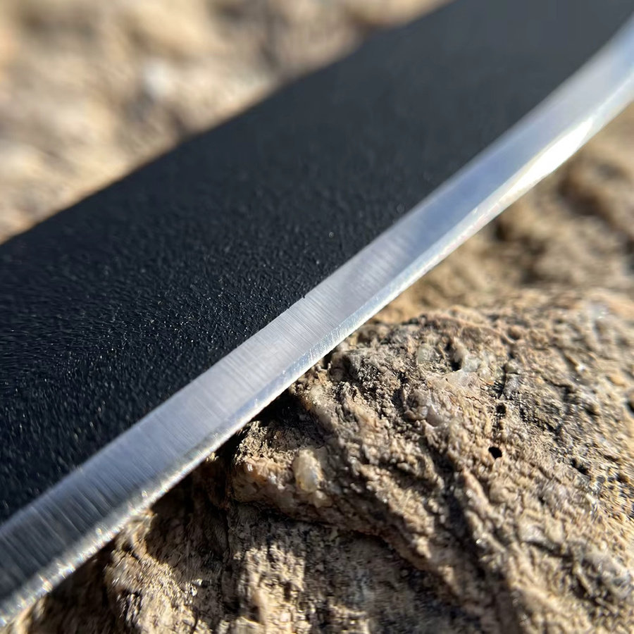ESEE Feststehendes Messer mit D2-Klinge und grünem G10-Griff inklusive Kydex-Scheide - Bild 2