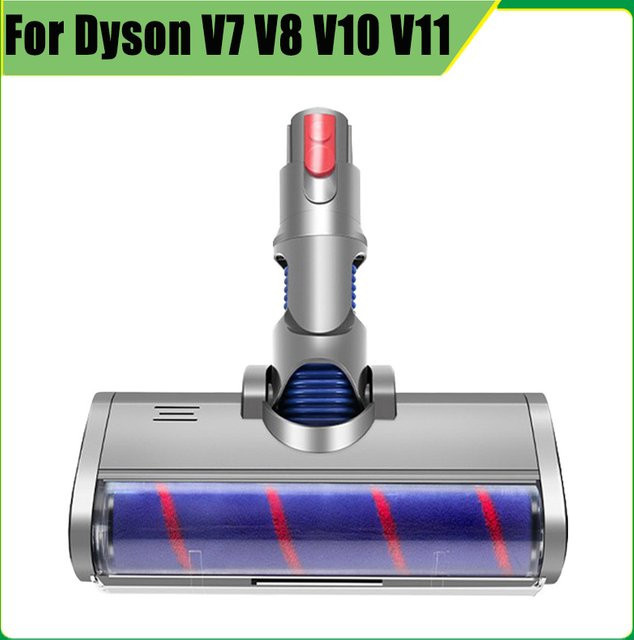 Dyson Ersatz Bodenbürste mit weichem Rollenkopf für V7 V8 V10 V11 V15 Staubsauger aus Kunststoff - Bild 1