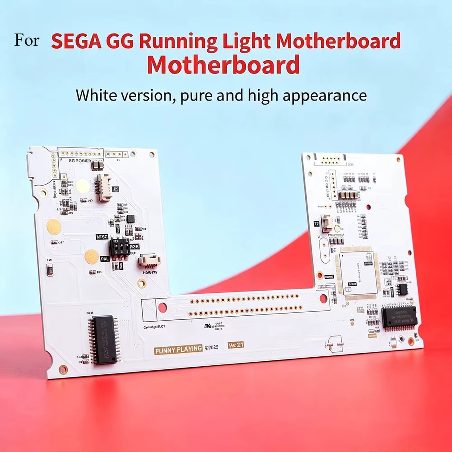 Sega Game Gear RGB Motherboard mit IPS LCD-Bildschirm und hoher Helligkeit V4.2/V4.1 in Schwarz - Bild 5