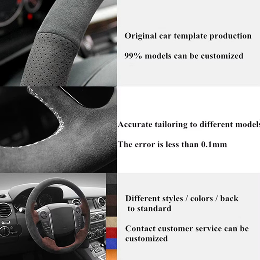 GNUPME Lenkradabdeckung aus Wildleder und Carbonfaser in Schwarz für BMW M-Modelle und M Sport Modelle - Bild 4