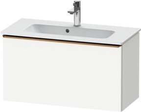 Duravit Waschtischunterschrank D-Neo Compact, Wandhängend, Braun/Weiß, B: 81 cm, T: 37,2 cm, H: 44 cm - Bild 1