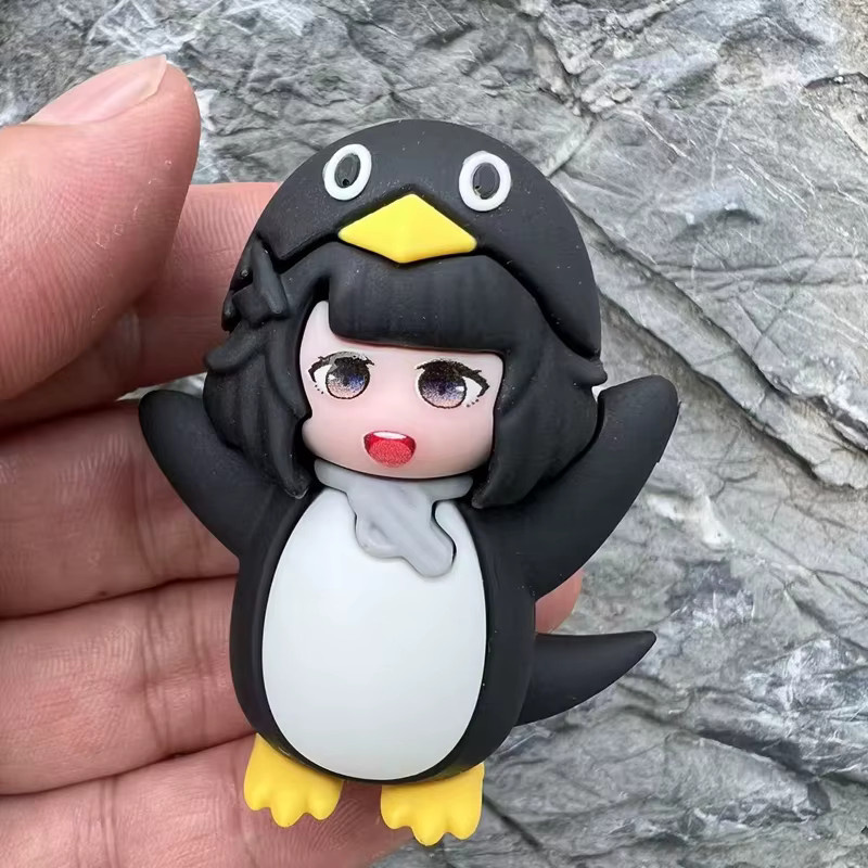 Gugugaga Kleiner Pinguin-Verwaltungsbeamter, PVC-Figur, Einzelfigur - Bild 2